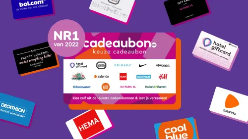 Les 10 cartes cadeaux les plus populaires sur cadeaubon.be