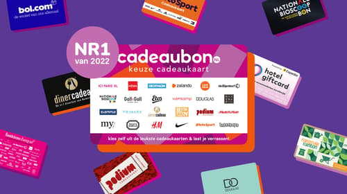 Les 10 cartes cadeaux les plus populaires sur cadeaubon.be
