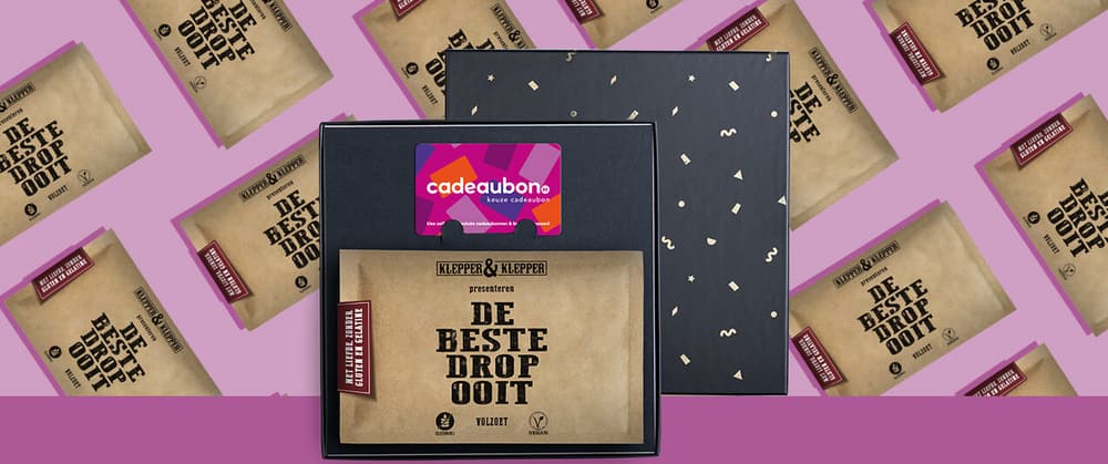 Cadeaupakket Klepper & Klepper drop