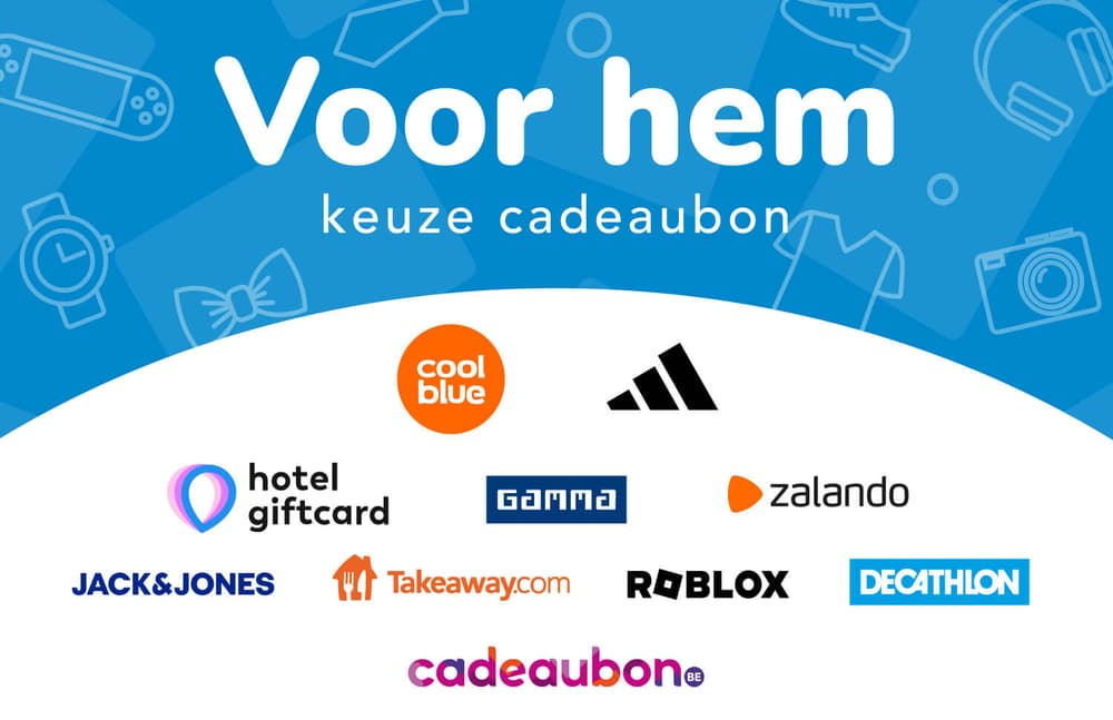 Voor Hem Keuze Cadeaubon