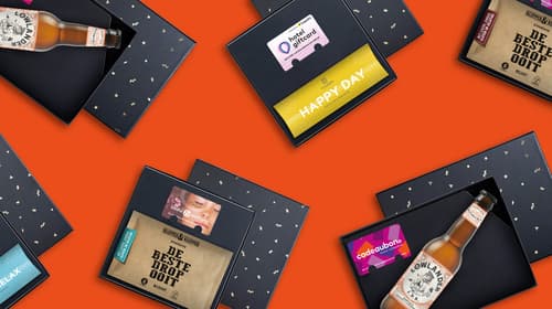 Nouveau ! Coffrets cadeaux avec de la bière, de la réglisse ou du thé !
