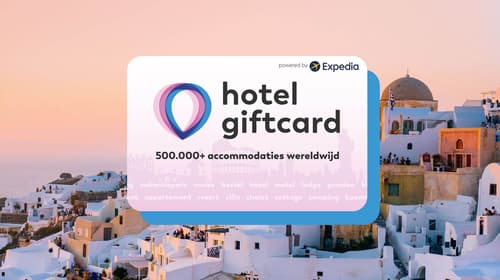 Choisissez parmi plus de 600.000 emplacements avec Hotelgiftcard !