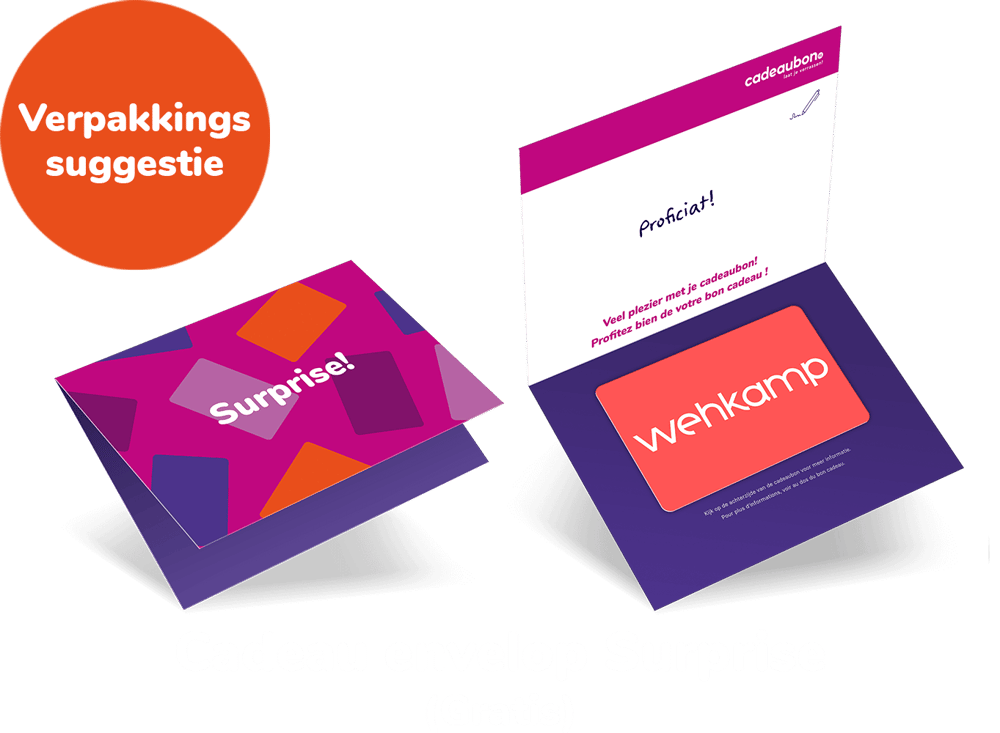 Cadeau verpakking gratis