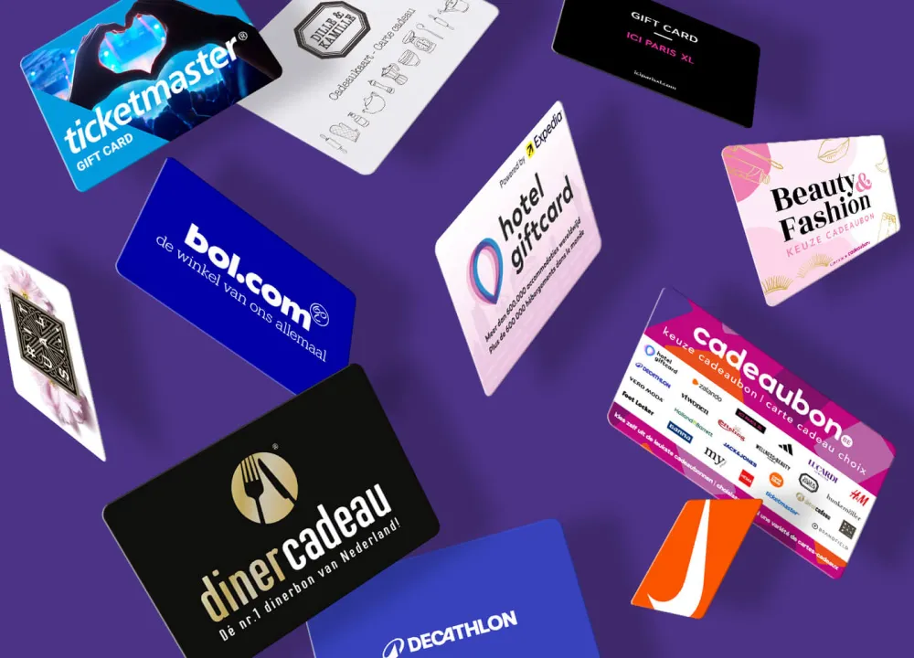 Cadeaubonnen voor elke gelegenheid