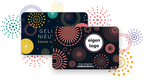 Druk je bedrijfslogo op de cadeaukaart