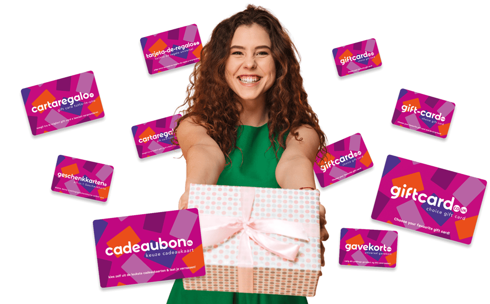 Girl with cards - new