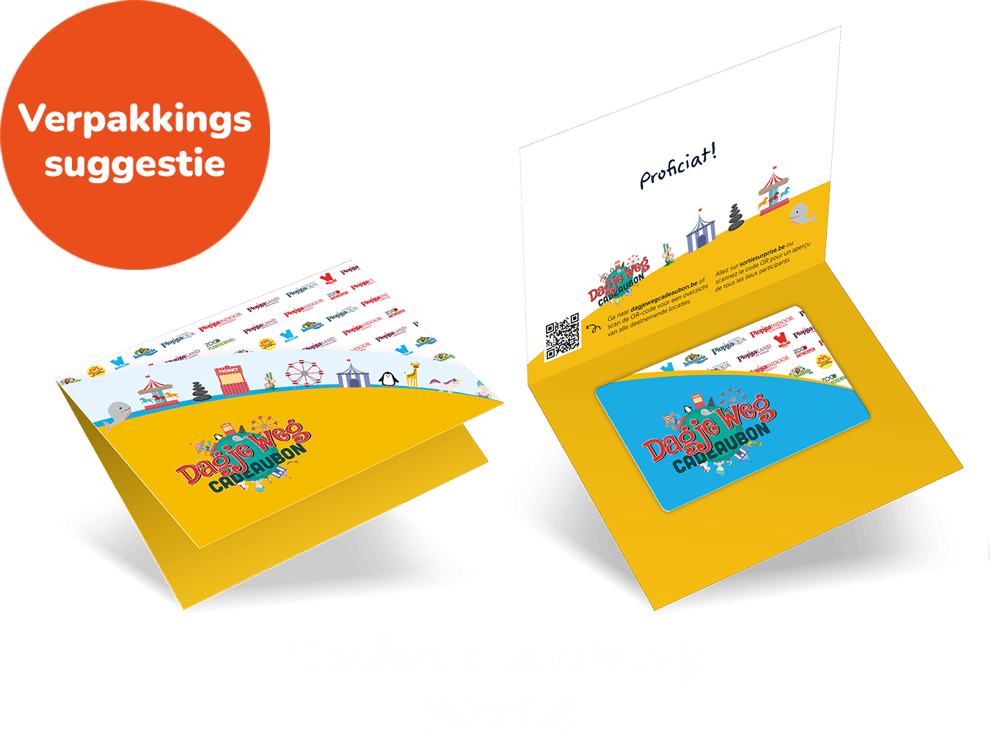 Cadeau Envelop Dagje Weg